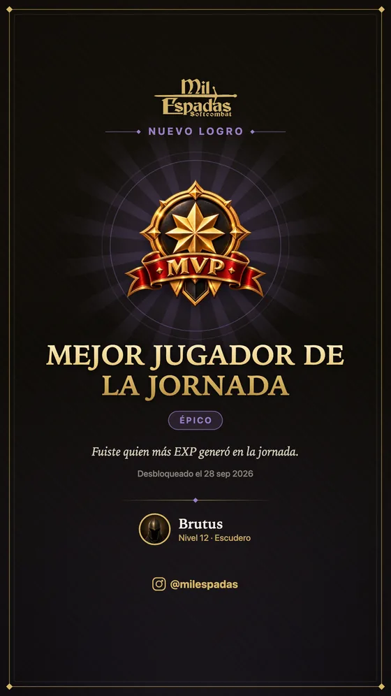 Tarjeta de logro